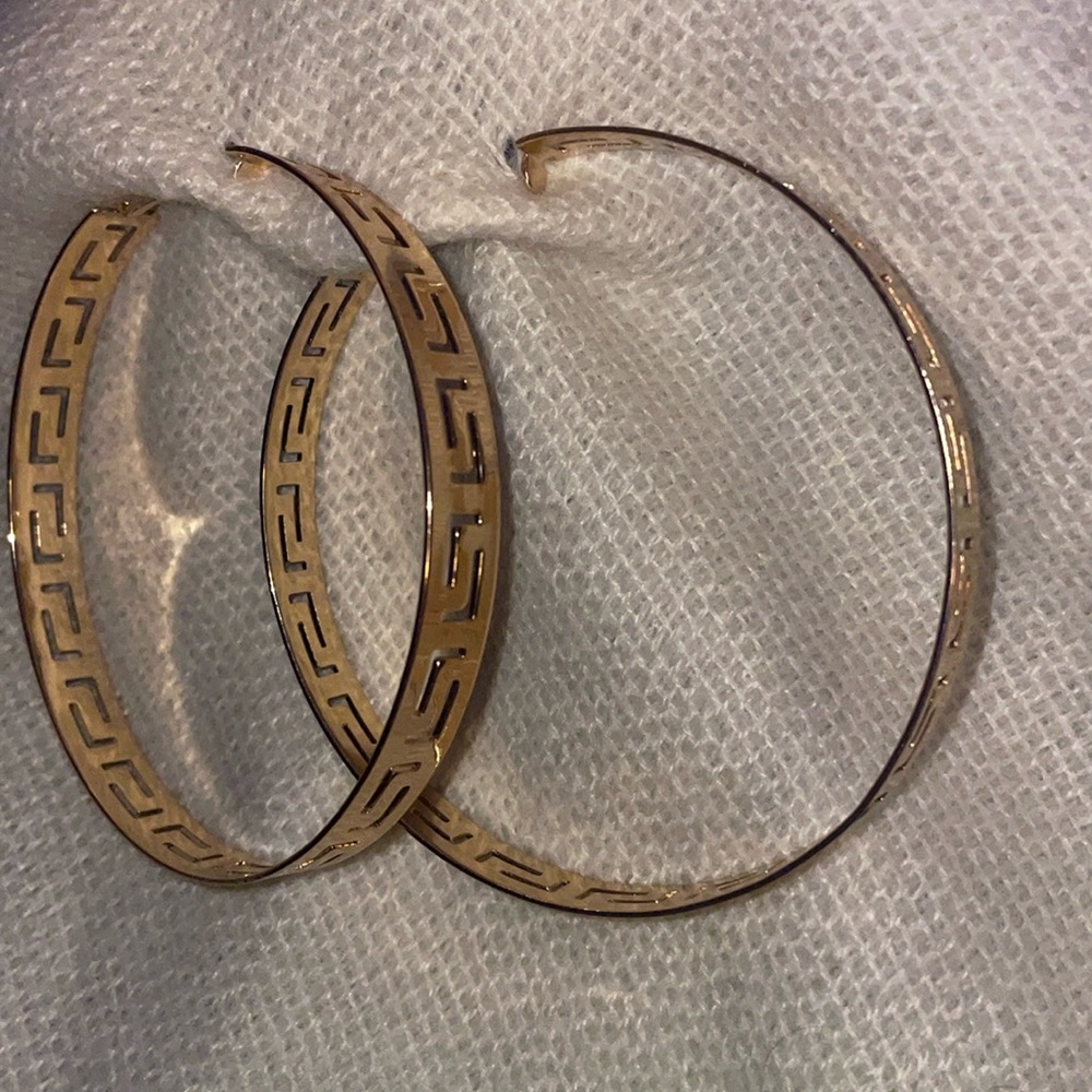Gorgeous Huge Hoops